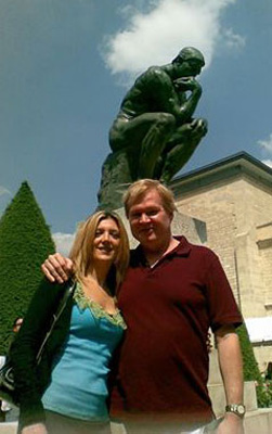 At the Rodan Museum in Paris, 2010