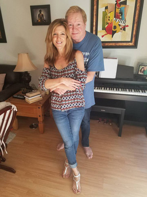 At home in L.A., 2017