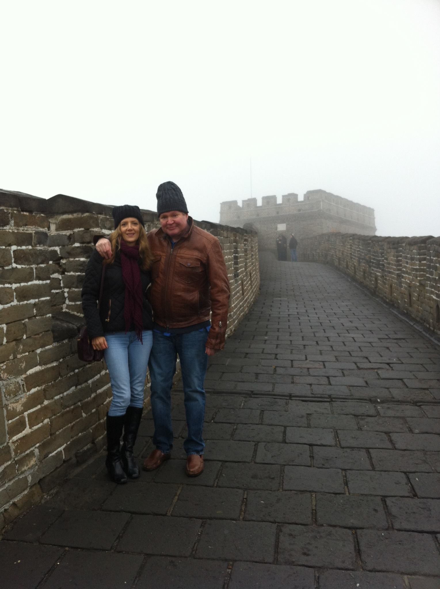 On the Great Wall of China, 2015